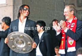 27.05.07 VfB Stuttgart Meisterschaft 2007 Empfang Rathaus Stuttgart