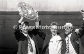 17.05.1992 VfB Stuttgart Meisterschaft Empfang im Stadion