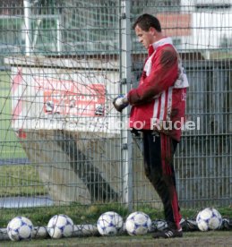 VfB Stuttgart Training Franz Wohlfahrt Foto Rudel