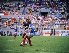 25.06.86 Frankreich - Deutschland