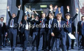 26.05.1984 VfB Stuttgart Meisterschaft 1984 Empfang Rathaus