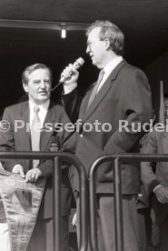17.05.1992 VfB Stuttgart Meisterschaft Empfang im Stadion