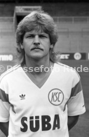 28.06.88 Karlsruher SC Fototermin Saison 1988/1989