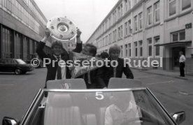 26.05.1984 VfB Stuttgart Meisterschaft 1984 Autokorso Bad Cannstatt