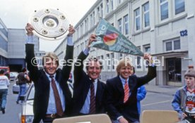 26.05.1984 VfB Stuttgart Meisterschaft 1984 Autokorso Bad Cannstatt