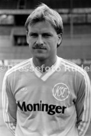13.07.84 Karlsruher SC Fototermin 1984/1985