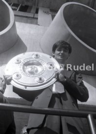 17.05.1992 VfB Stuttgart Meisterschaft Empfang im Stadion