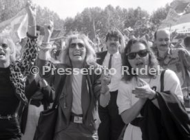 17.05.1992 VfB Stuttgart Meisterschaft Empfang im Stadion