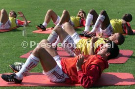 05.07.00 VfB Stuttgart Trainingslager Bad Waldsee 2000