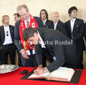 27.05.07 VfB Stuttgart Meisterschaft 2007 Empfang Rathaus Stuttgart