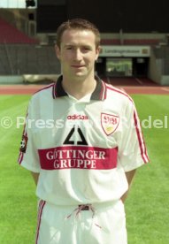 08.07.97 VfB Stuttgart Fototermin Saison 1997/1998