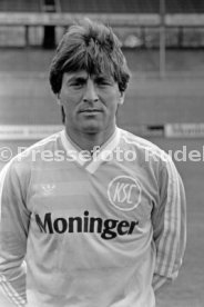 13.07.84 Karlsruher SC Fototermin 1984/1985