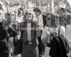 17.05.1992 VfB Stuttgart Meisterschaft Empfang im Stadion