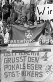 DFB-Pokal Finale 1987 Hamburger SV - Stuttgarter Kickers