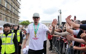 25.05.25 VfB Stuttgart Feier und Autokorso DFB-Pokal Sieg Stuttgart Schlossplatz