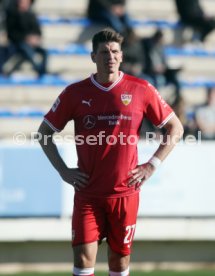 VfB Stuttgart Trainingslager La Manga 2018 Testspiel VfB Stuttgart - KV Oostende