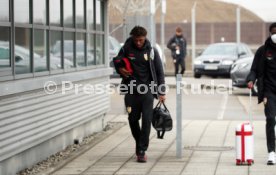 23.01.22 VfB Stuttgart Abflug Trainingslager Marbella