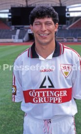 08.07.97 VfB Stuttgart Fototermin Saison 1997/1998