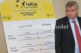 Tennis Fed Cup Pressekonferenz Stuttgart