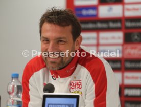 VfB Stuttgart Pressekonferenz Markus Weinzierl
