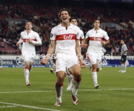 VFB Stuttgart-Cherno More Varna Mario Gomez Tor Jubel