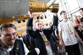 25.05.25 VfB Stuttgart Empfang Rathaus DFB-Pokal Sieg