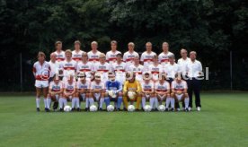 25.07.86 VfB Stuttgart Fototermin 1986/1987