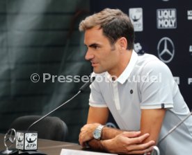 Tennis MercedesCup Stuttgart 2017 PK Roger Federe