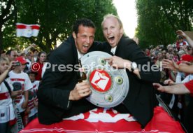 19.05.07 VfB Stuttgart Meisterschaft 2007 Autokorso