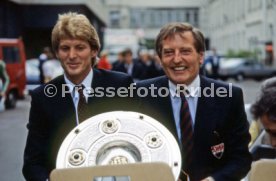 26.05.1984 VfB Stuttgart Meisterschaft 1984 Autokorso Bad Cannstatt