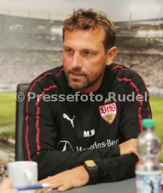VFB Stuttgart Trainer Markus Weinzierl