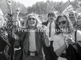 17.05.1992 VfB Stuttgart Meisterschaft Empfang im Stadion