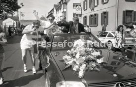 17.05.1992 VfB Stuttgart Meisterschaft Autokorso