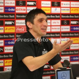 VFB Stuttgart Pressekonferenz