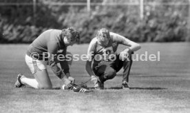 06.07.87 VfB Stuttgart Training