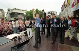 15.06.97 VfB Stuttgart Empfang am Rathaus DFB-Pokal Sieg 1997