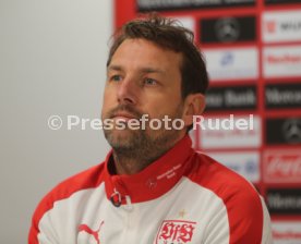 VfB Stuttgart Pressekonferenz Markus Weinzierl