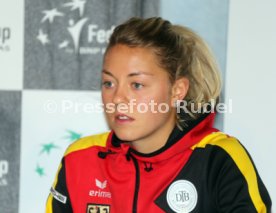 Tennis Fed Cup Pressekonferenz