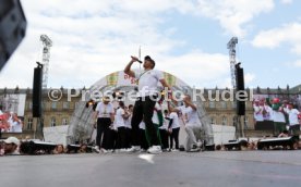 25.05.25 VfB Stuttgart Feier und Autokorso DFB-Pokal Sieg Stuttgart Schlossplatz