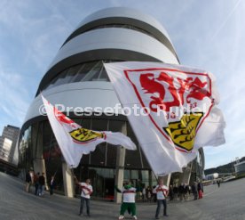 Sonderaustellung 125 Jahre VfB Stuttgart Mercedes-Benz Museum Feierstunde