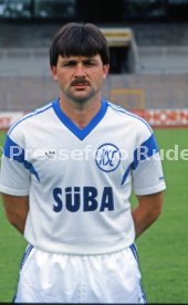 28.06.88 Karlsruher SC Fototermin Saison 1988/1989