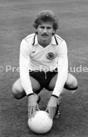 09.08.79 VfB Stuttgart Spieler im Trikot Nationalmannschaft