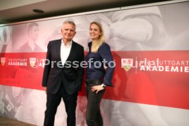 Pressekonferenz Er&ouml;ffnung VfB Stuttgart Akademie