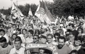17.05.1992 VfB Stuttgart Meisterschaft Autokorso