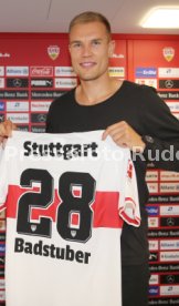 VfB Stuttgart Pressekonferenz Holger Badstuber