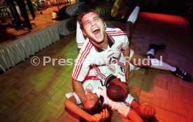 14.06.97 VfB Stuttgart Party DFB-Pokal Sieg 1997