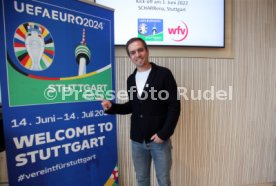 01.06.22 Fussball UEFA EM Euro 2024 Kick-Off Veranstaltung Stuttgart