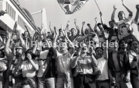 17.05.1992 VfB Stuttgart Meisterschaft Empfang im Stadion
