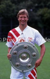 10.07.1992 VfB Stuttgart Fototermin Meisterschaft