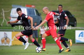 VfB Stuttgart Trainingslager Neustift 2017 Testspiel VfB Stuttgart - Huddersfield Town
